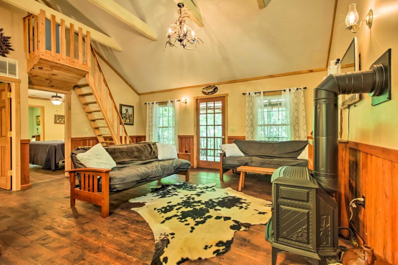 Clearwater Cabin On 10 Acres With Trout Stream! Monterey Exteriör bild