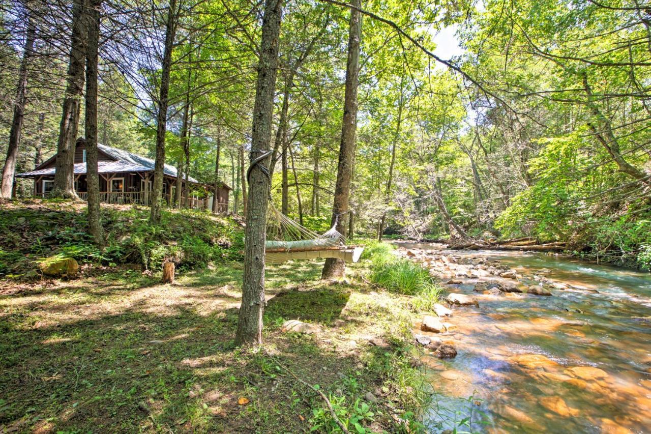 Clearwater Cabin On 10 Acres With Trout Stream! Monterey Exteriör bild