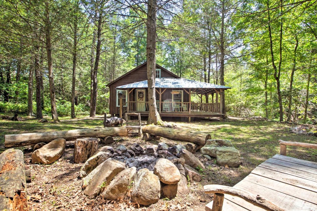 Clearwater Cabin On 10 Acres With Trout Stream! Monterey Exteriör bild