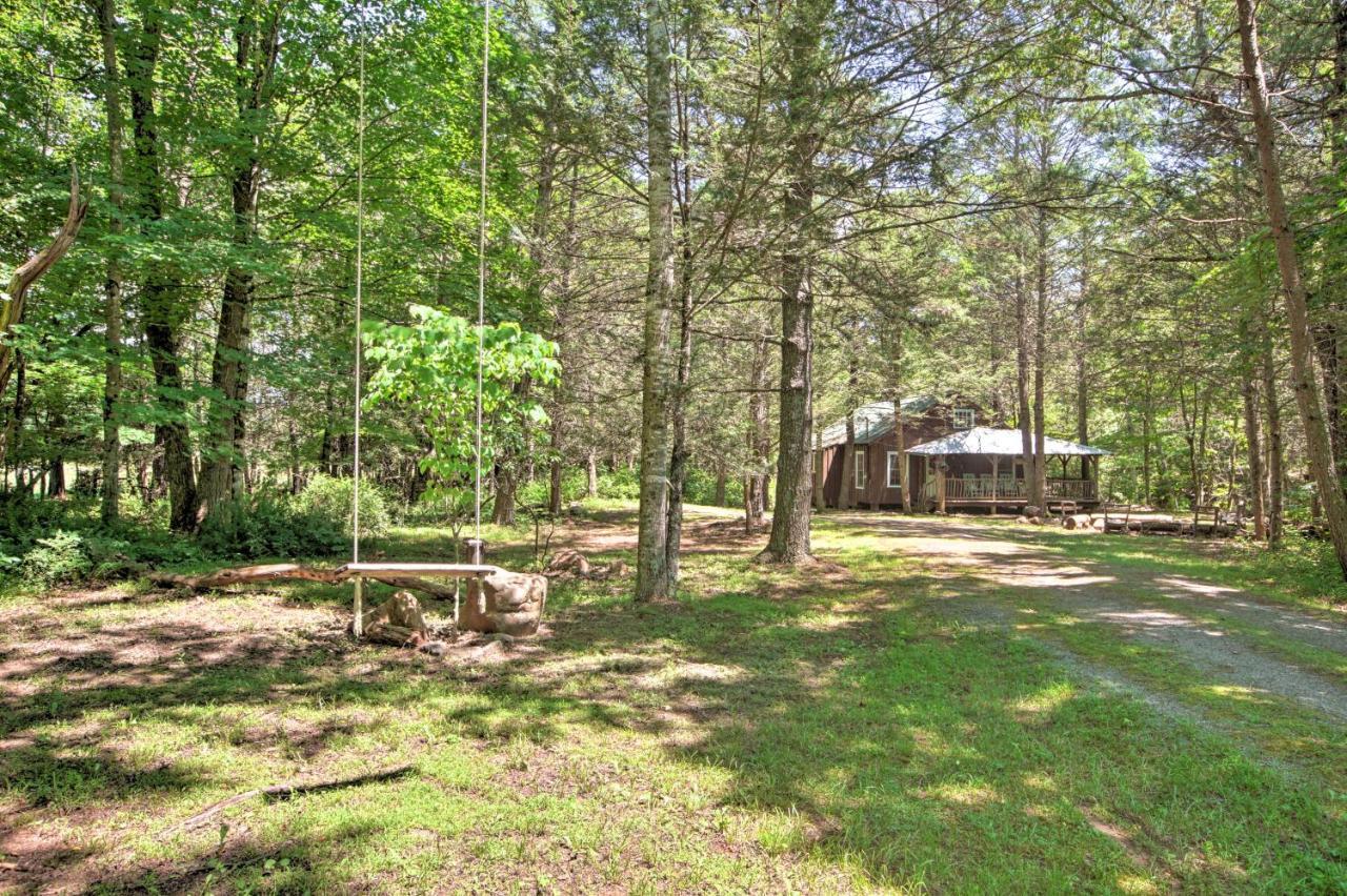 Clearwater Cabin On 10 Acres With Trout Stream! Monterey Exteriör bild