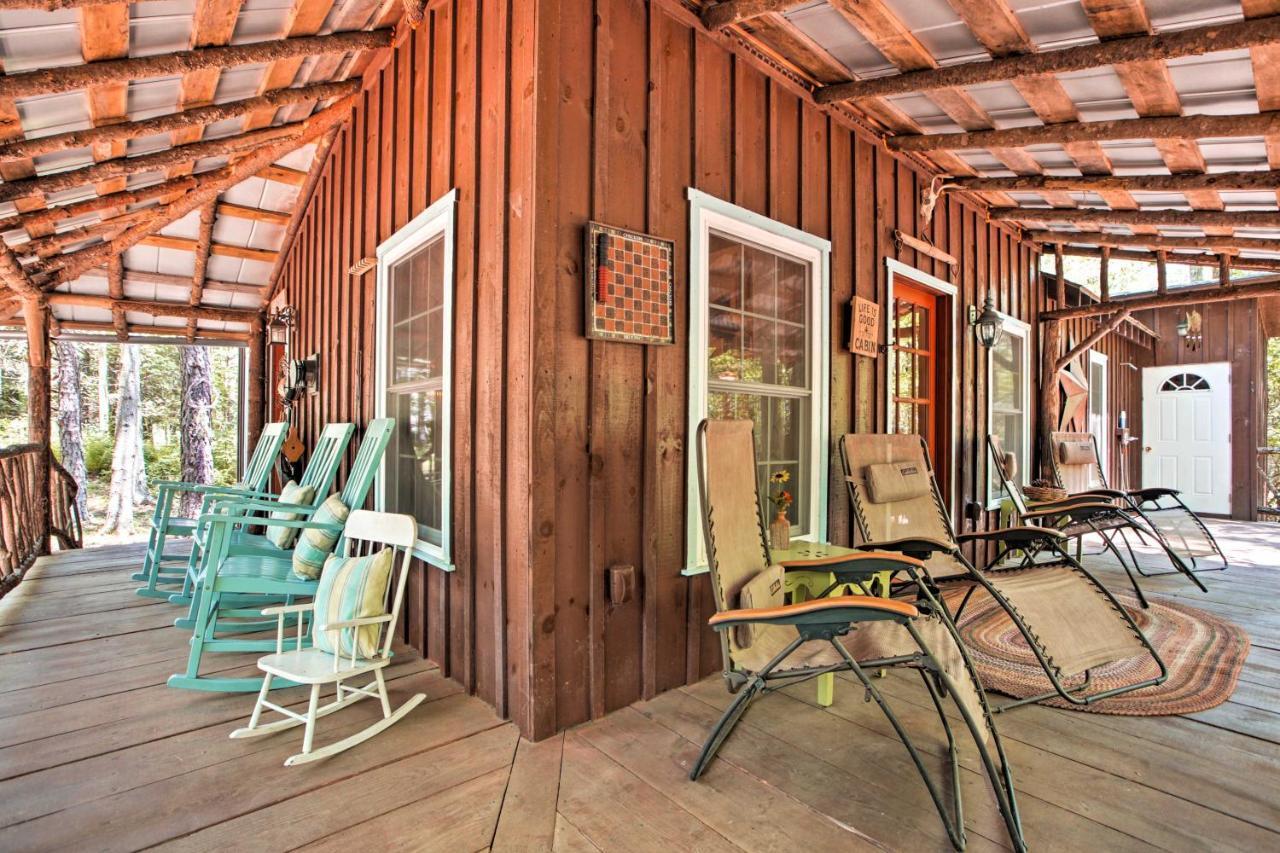 Clearwater Cabin On 10 Acres With Trout Stream! Monterey Exteriör bild